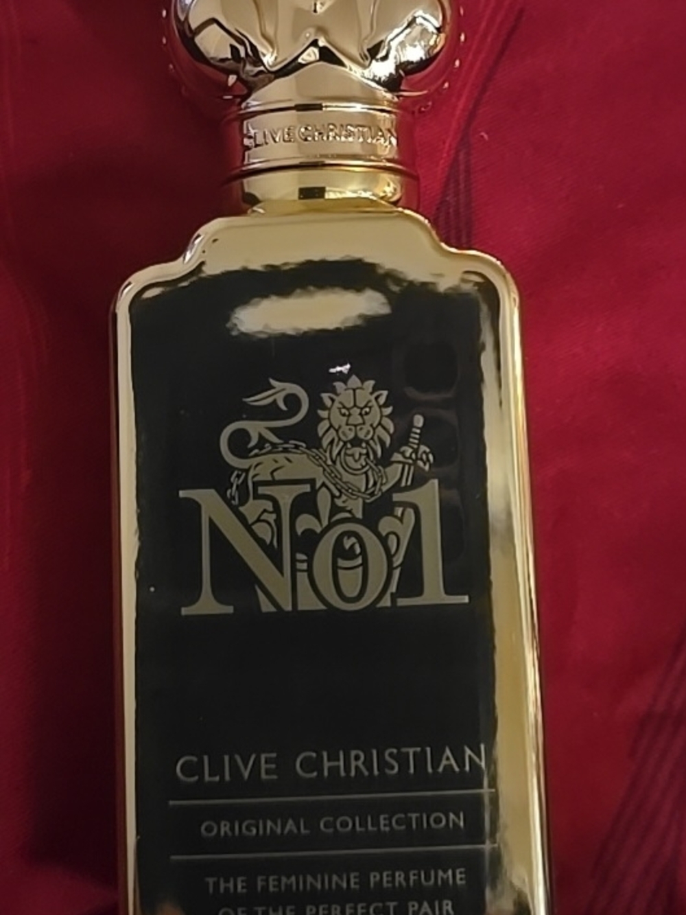 Clive Christian No.1 Women Makeup Perfume Bottle - Gold & Black